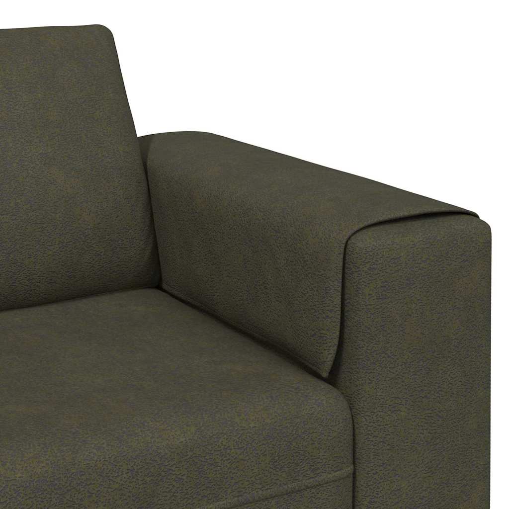 Wohnzimmer Couch Olivegrün 250 x 77 x 76 cm