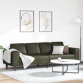 Wohnzimmer Couch Olivegrün 250 x 77 x 76 cm