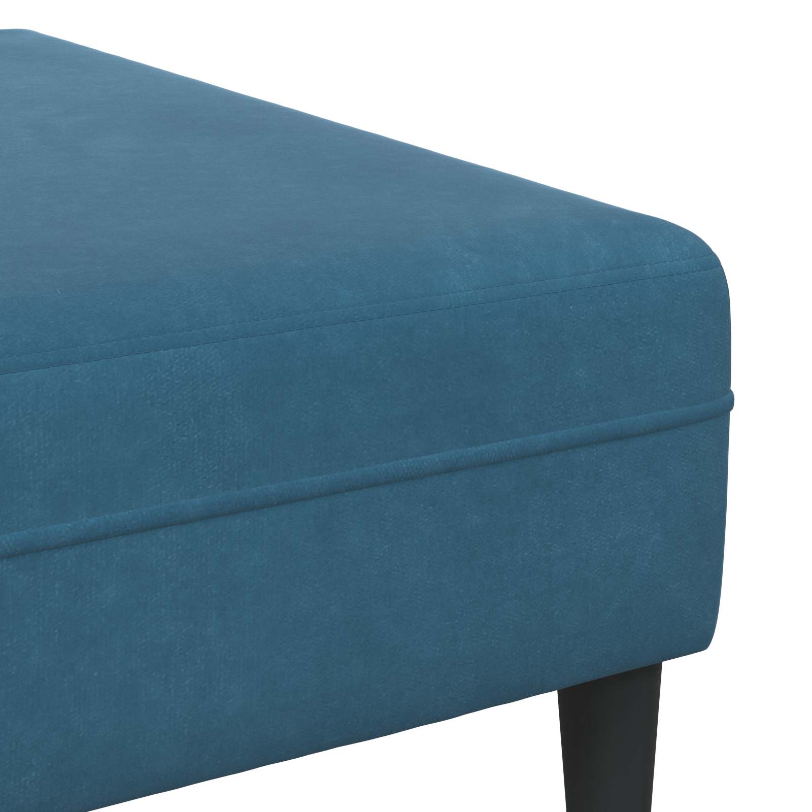 Wohnzimmer Couch 3 pcs Blau 250 x 188 x 76 cm