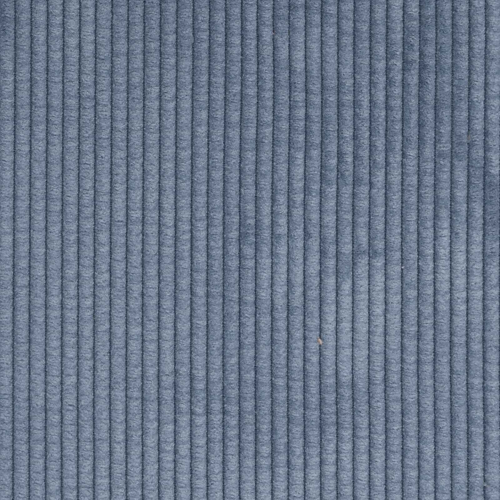 Sofa Blau 250 x 188 x 76 cm Cordstoff