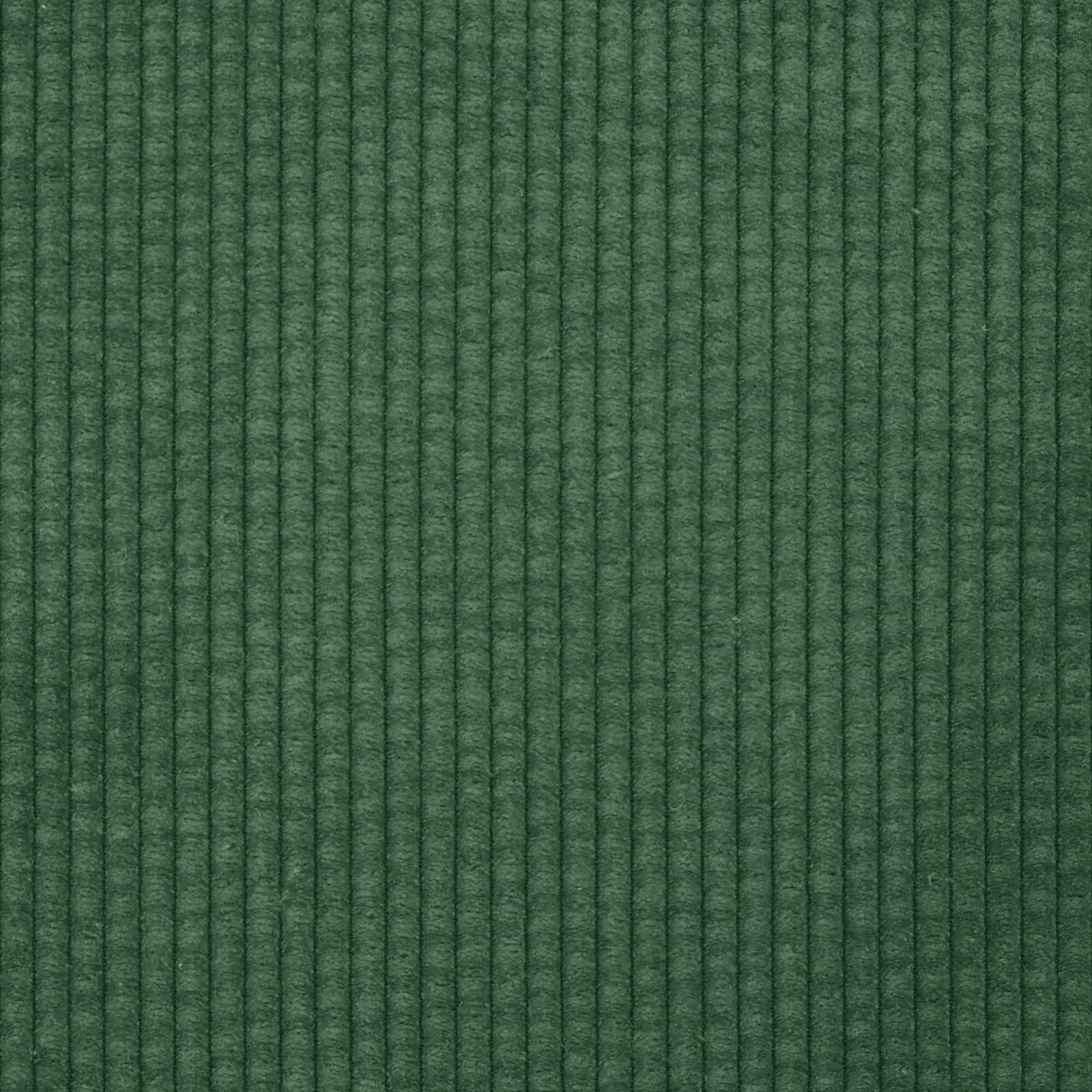 Sofa Dunkelgrün 250 x 188 x 76 cm Cordstoff