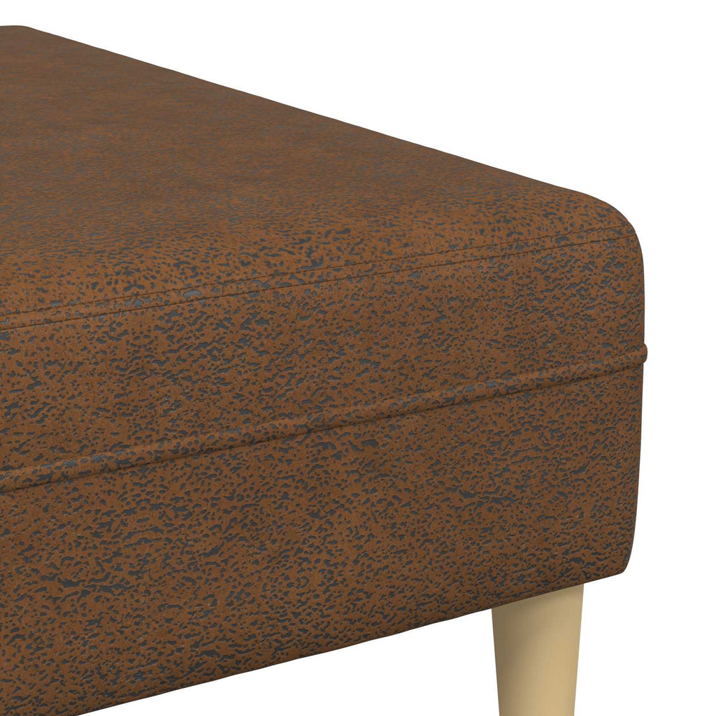 Wohnzimmer Couch 3 pcs Braun
