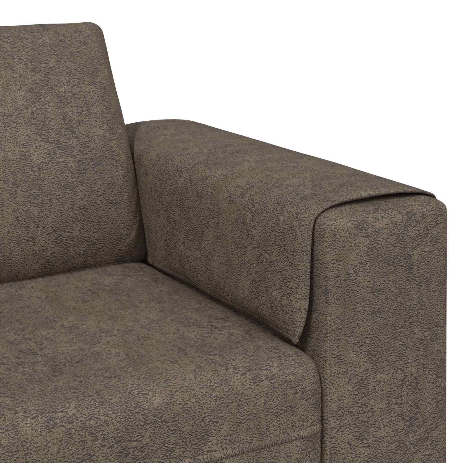 Wohnzimmer Couch 3 pcs Dunkelgrau
