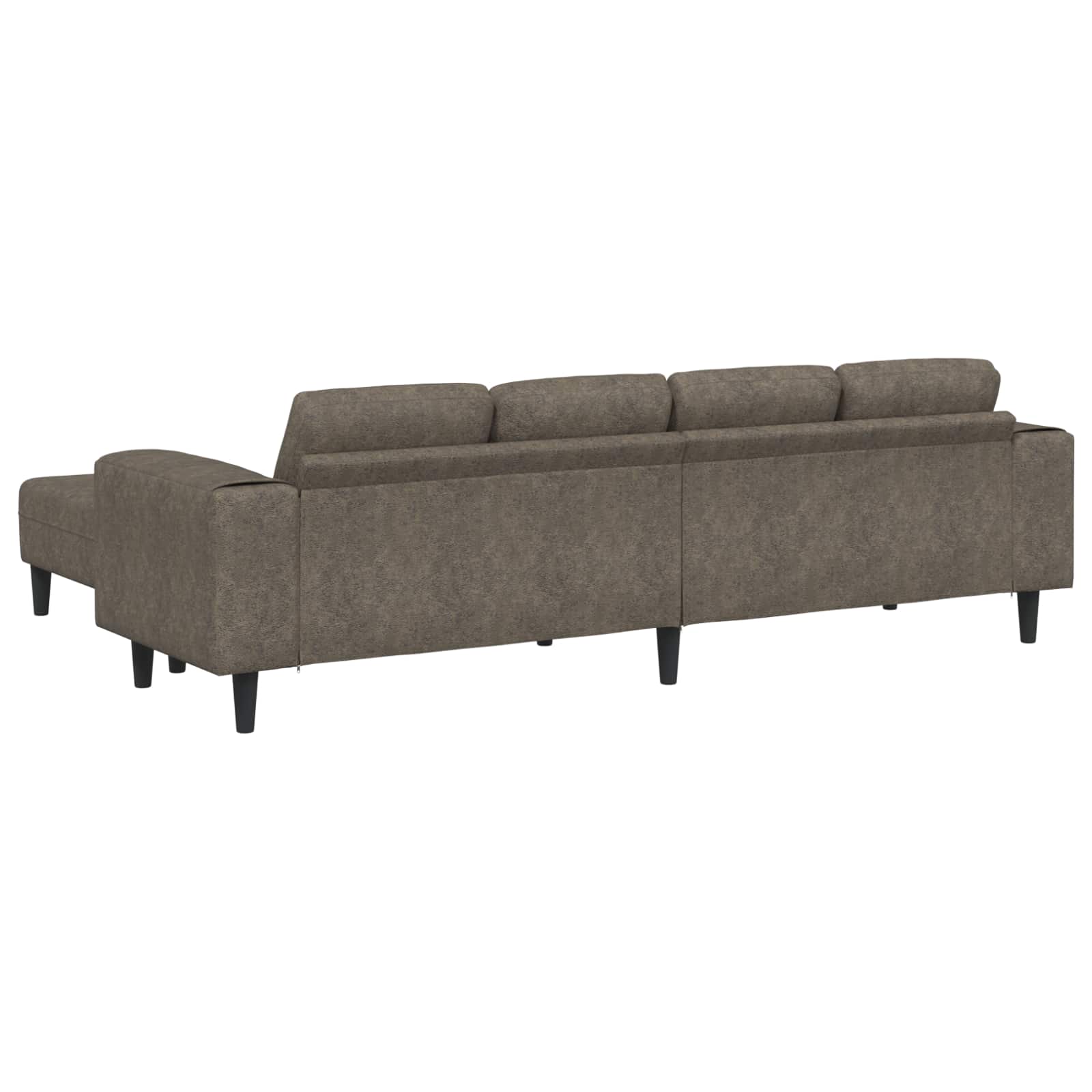 Wohnzimmer Couch 3 pcs Dunkelgrau