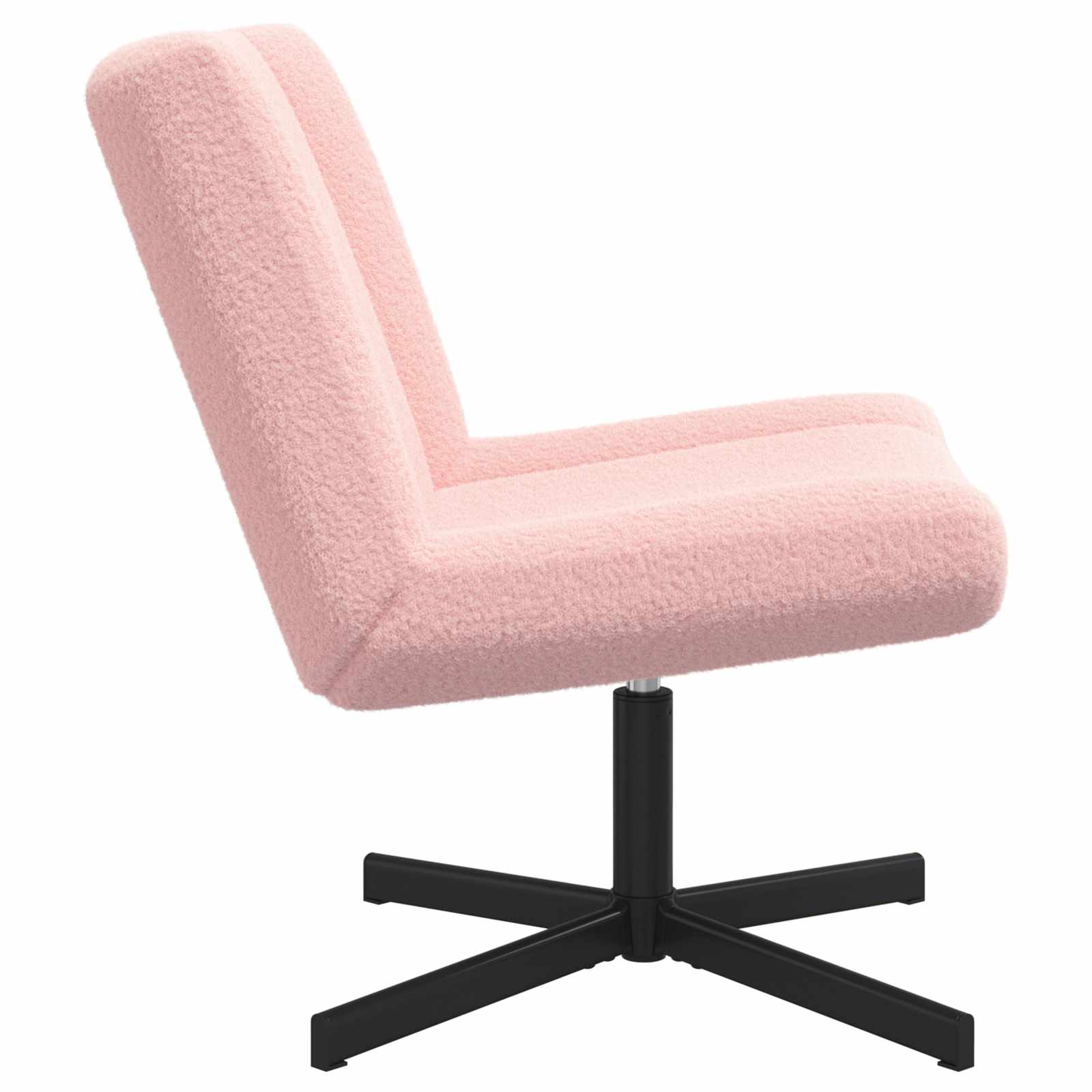 Drehstuhl Rosa 63 x 75 x 76 cm Schafsleder