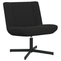 Drehstuhl Schwarz 63 x 75 x 76 cm Schafsleder
