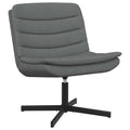 Drehstuhl Dunkelgrau 63 x 75 x 76 cm Stoff