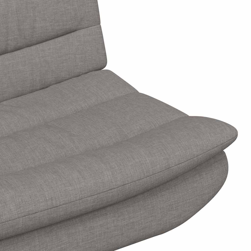 Drehstuhl Taupe 63 x 75 x 76 cm Stoff