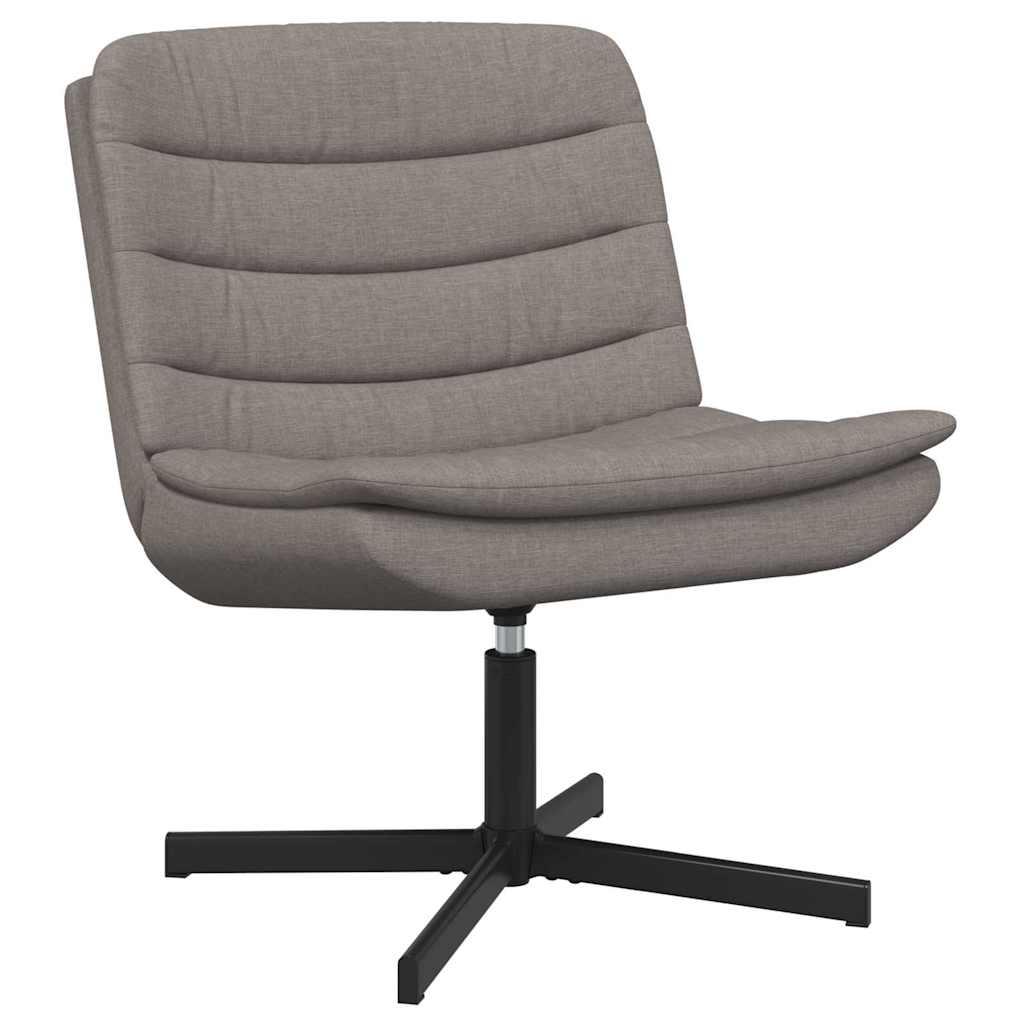 Drehstuhl Taupe 63 x 75 x 76 cm Stoff