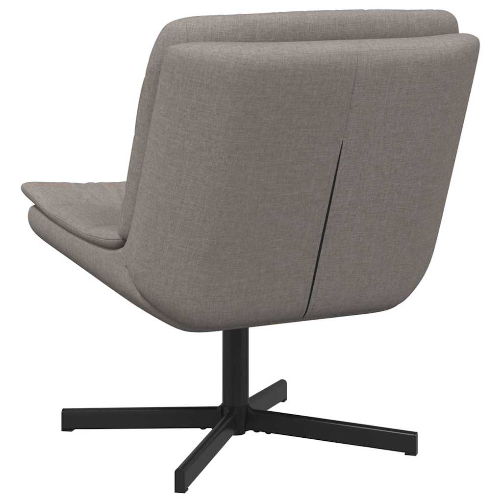 Drehstuhl Taupe 63 x 75 x 76 cm Stoff