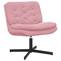 Drehender Entspannungsstuhl Rosa 63 x 75 x 76 cm Samt