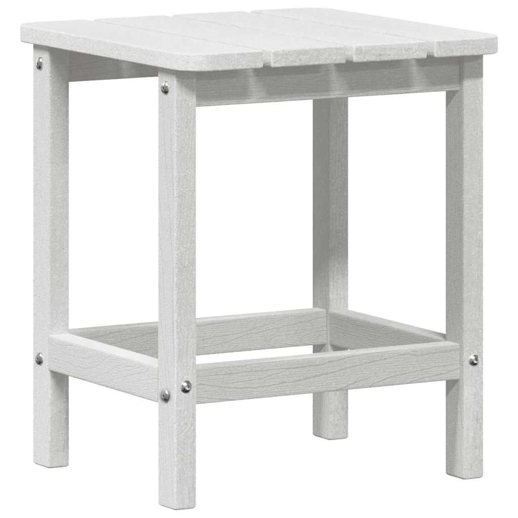 Schaukelstuhl 3 pcs Weiß Polyethylen