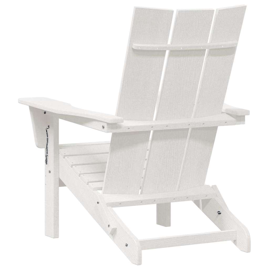 Gartenstuhl 2 pcs Weiß 80,5 x 74,5 x 92 cm Polyethylen