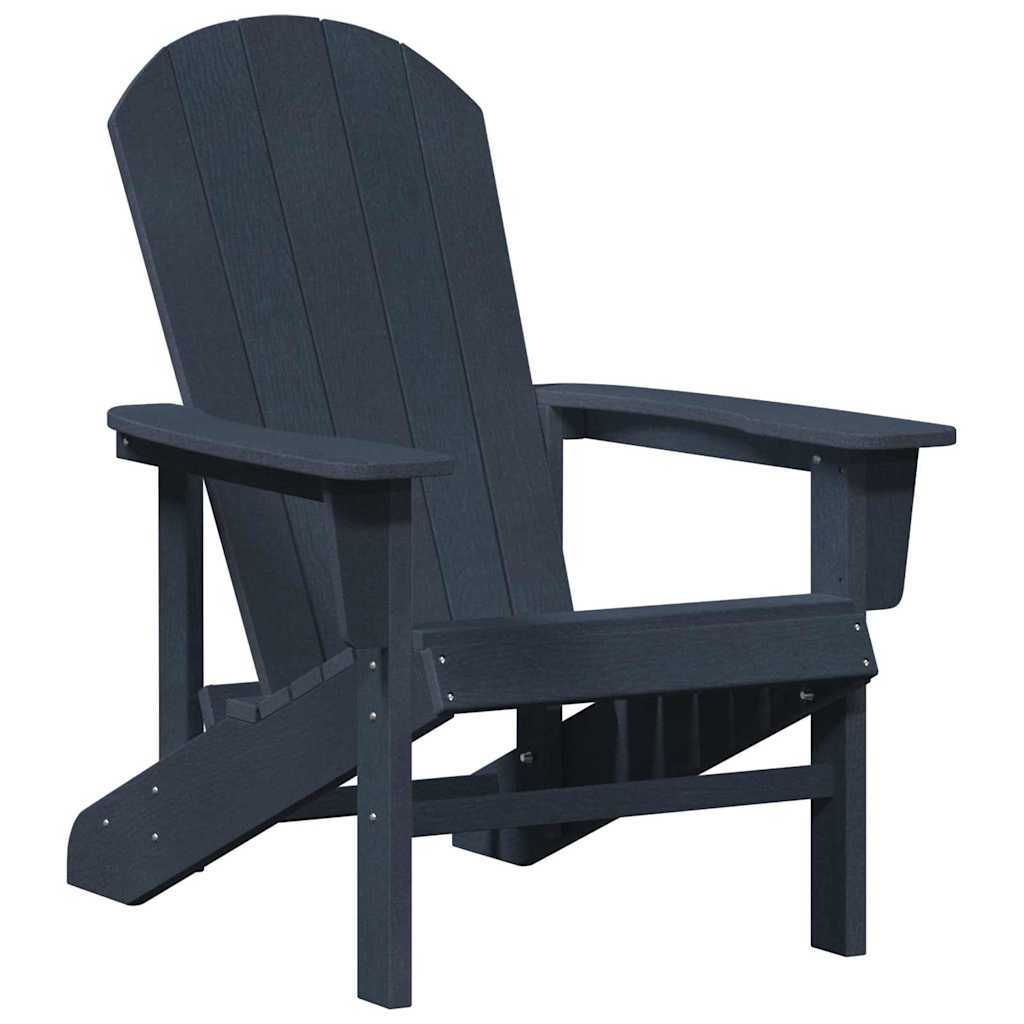 Gartenstuhl 2 pcs Marineblau 82 x 74 x 92 cm Polyethylen
