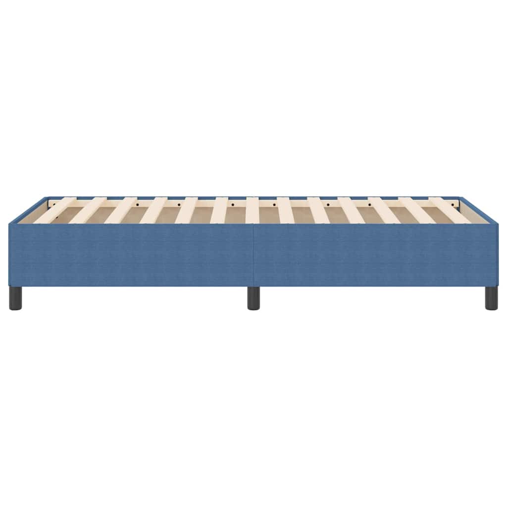 Boxspringbett Blau 90 x 190 cm Cordstoff