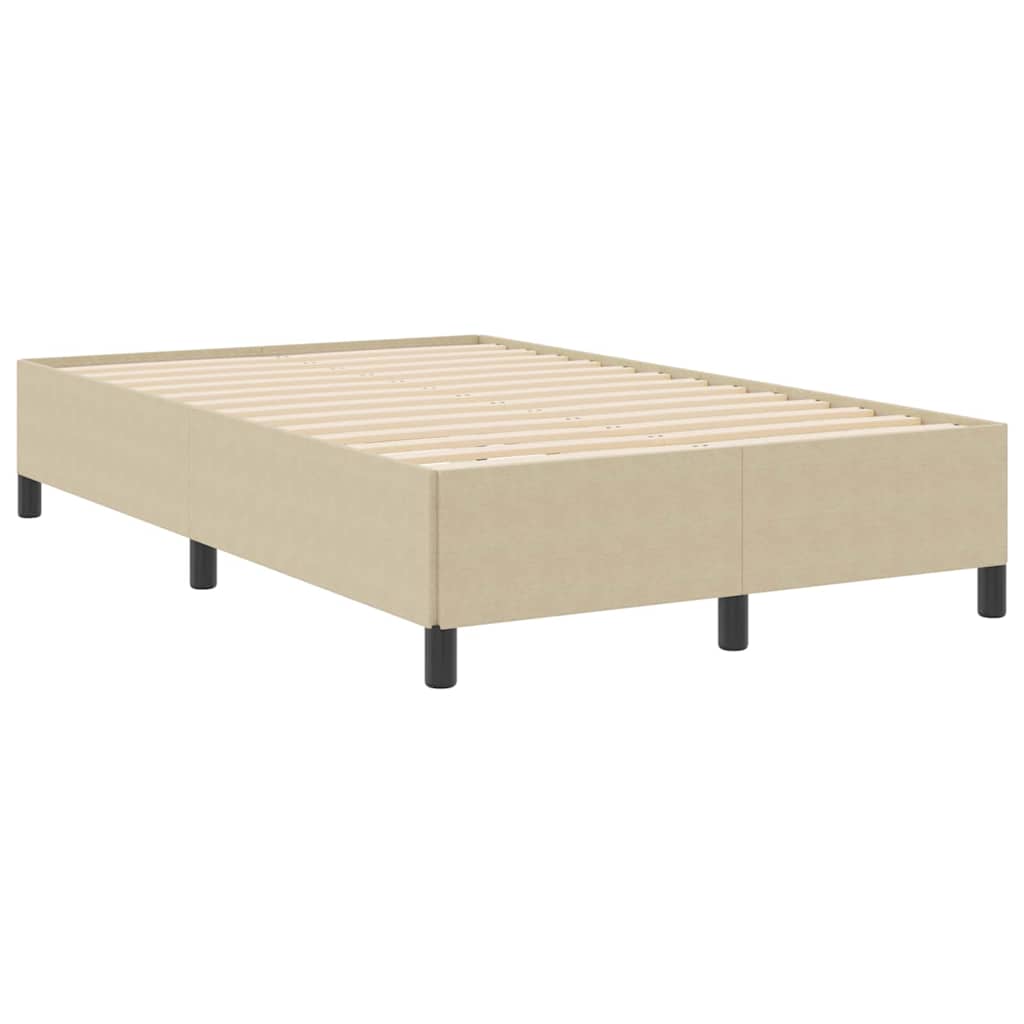 Boxspringbett Grau-Grün 120 x 190 cm Cordstoff