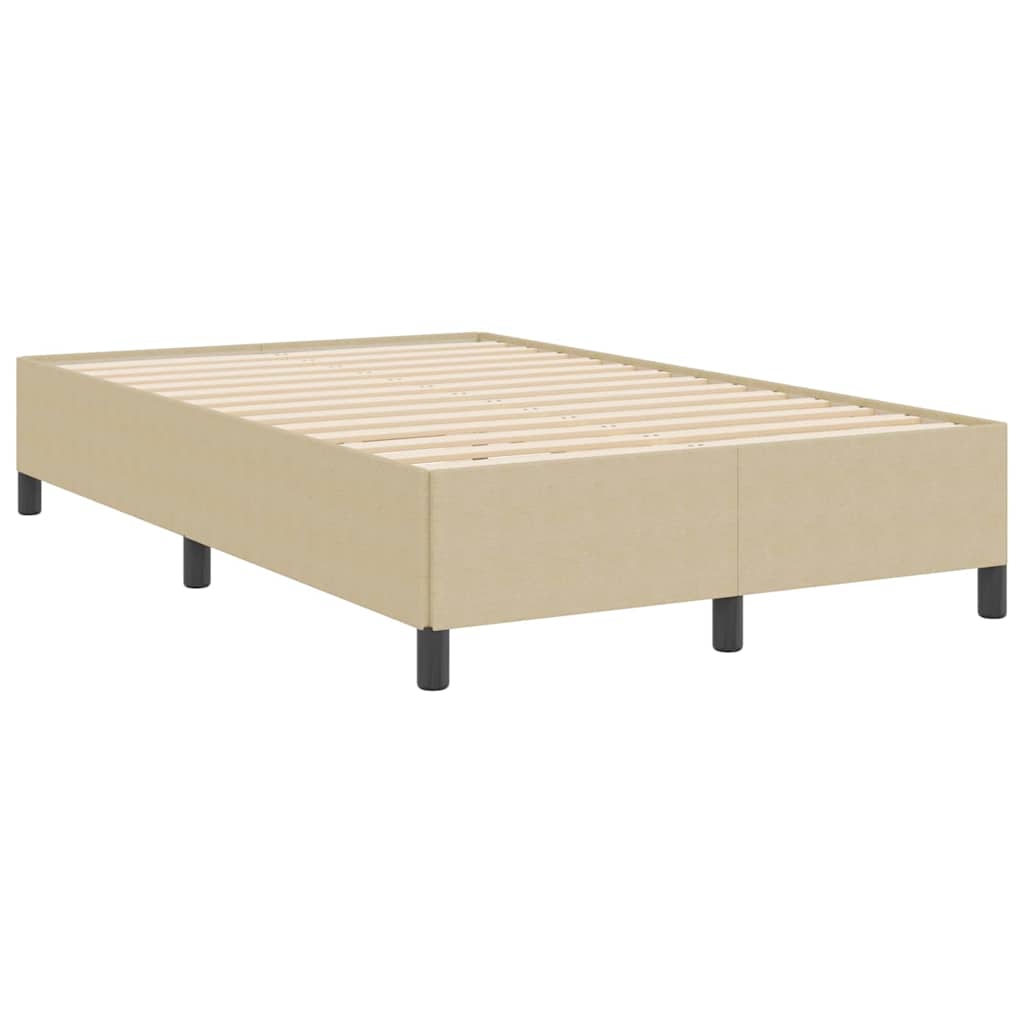 Boxspringbett Grau-Grün 120 x 190 cm Cordstoff