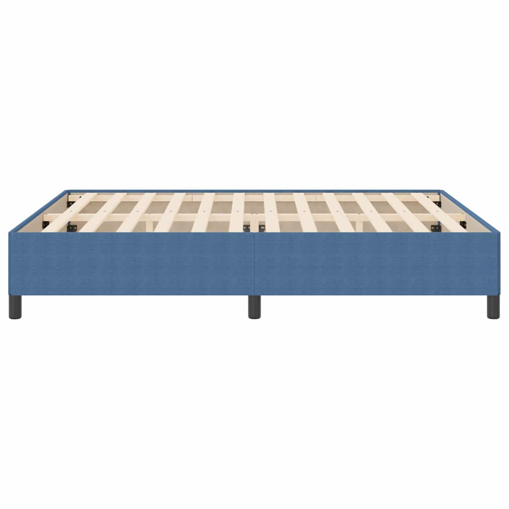 Boxspringbett Blau 180 x 200 cm Cordstoff