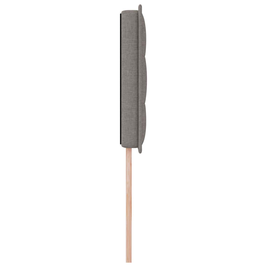 Kopfteil Taupe 90 cm Stoff