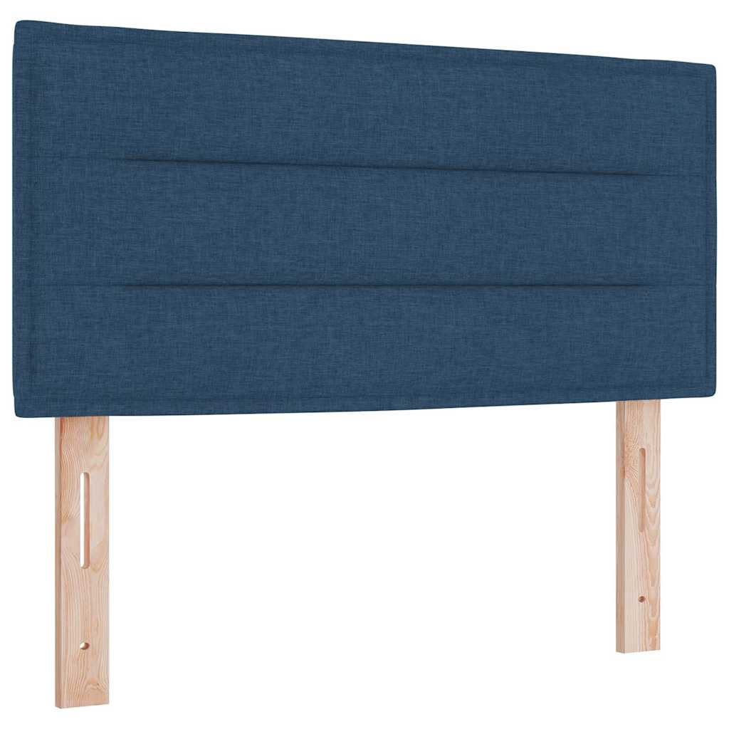 Kopfteil Blau 90 cm Stoff