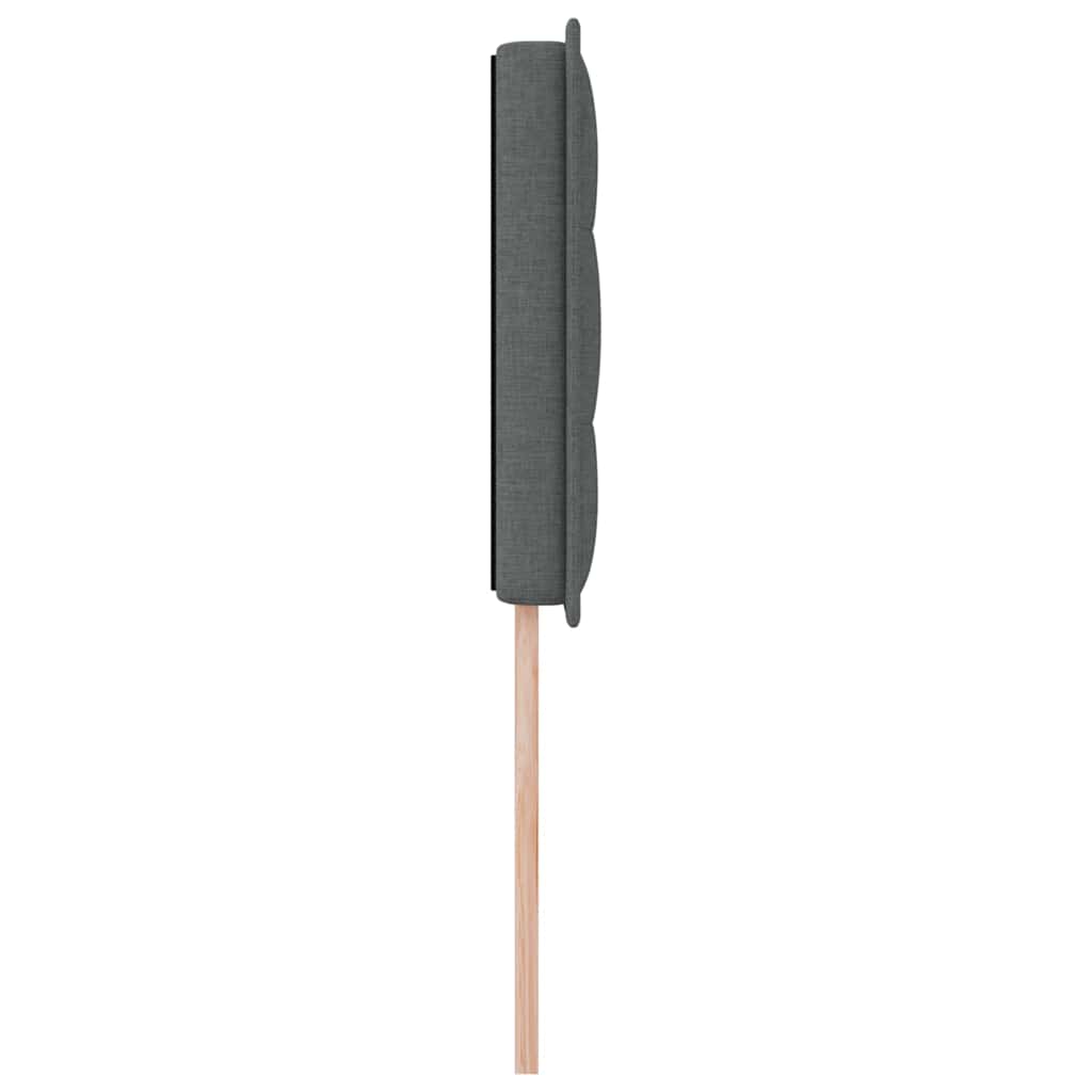 Kopfteil Dunkelgrau 100 cm Stoff