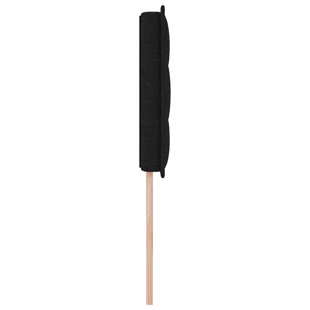 Kopfteil Schwarz 100 cm Stoff