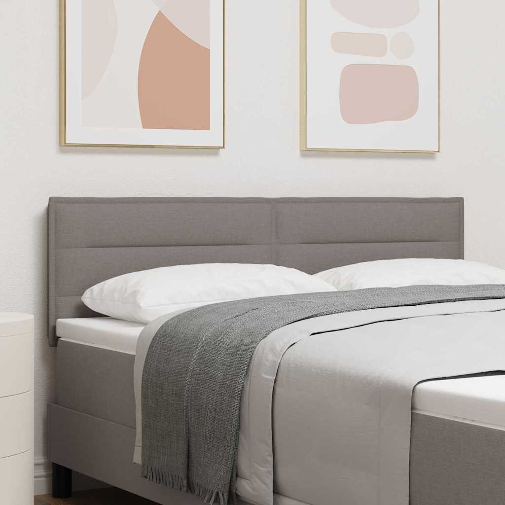 Kopfteil Taupe 144 cm Stoff
