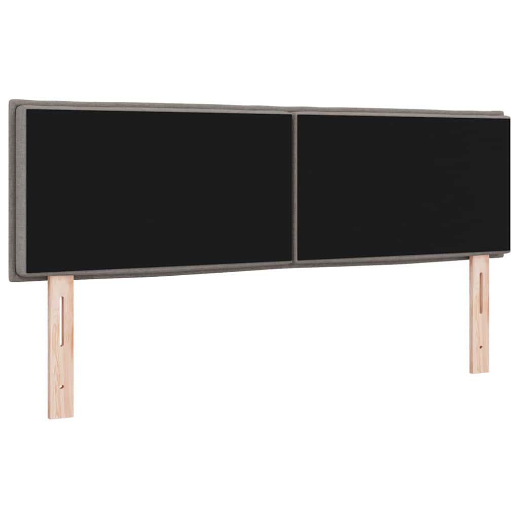 Kopfteil Taupe 144 cm Stoff