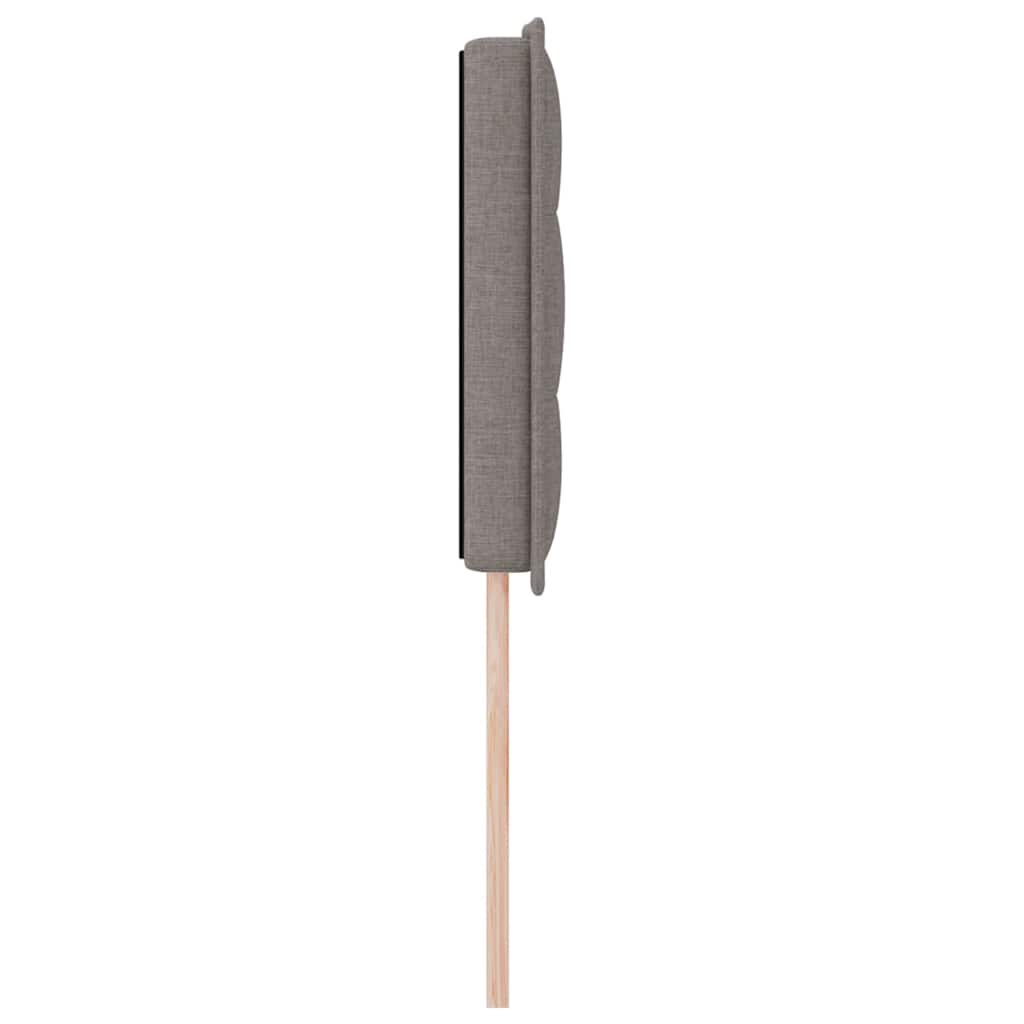 Kopfteil Taupe 144 cm Stoff