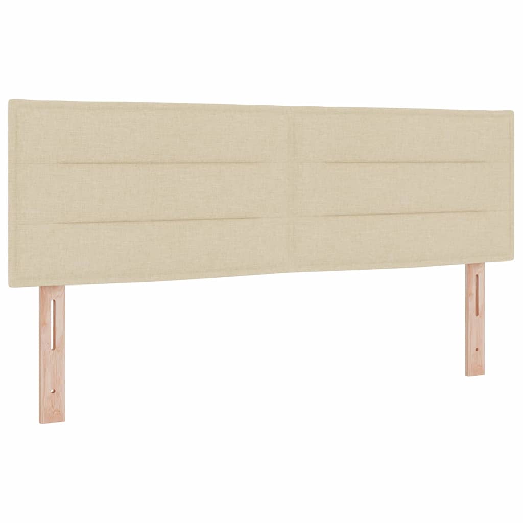 Kopfteil Creme 144 cm Stoff