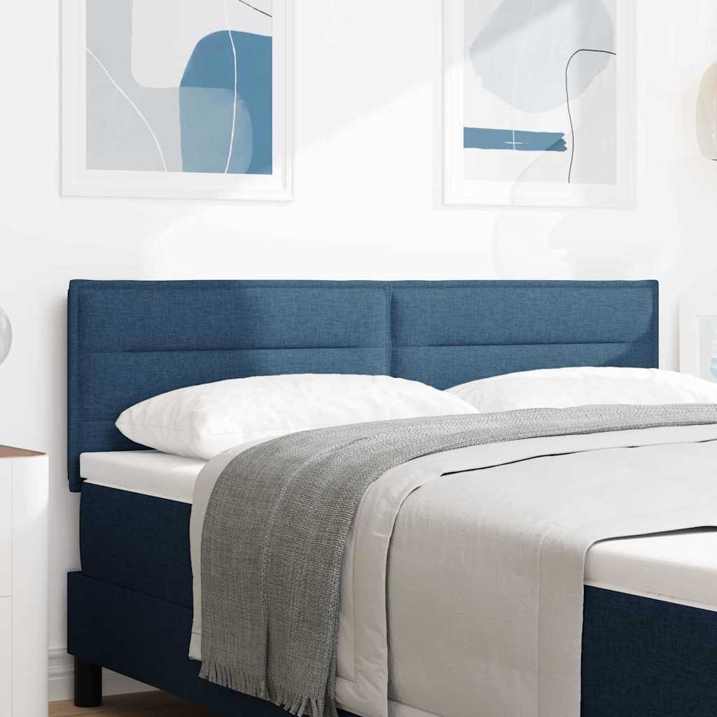 Kopfteil Blau 144 cm Stoff