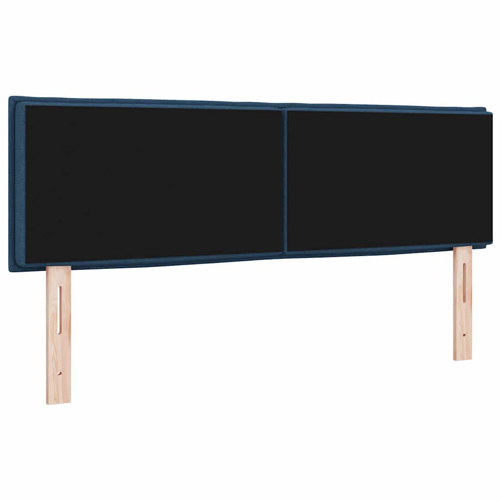 Kopfteil Blau 144 cm Stoff