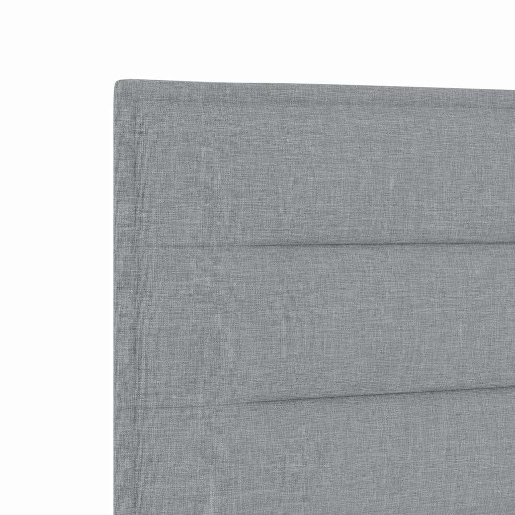 Kopfteil Hellgrau 160 cm Stoff