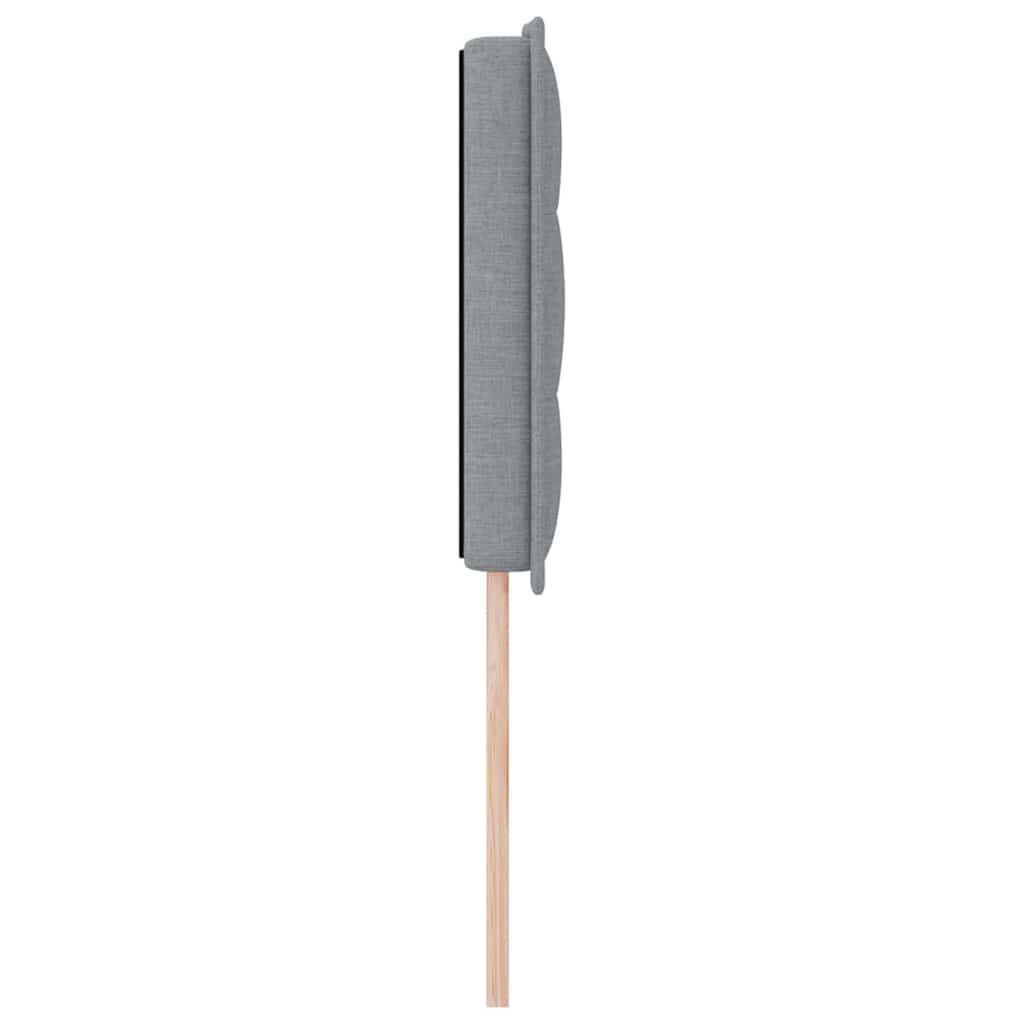 Kopfteil Hellgrau 160 cm Stoff