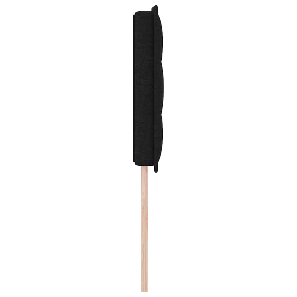 Kopfteil Schwarz 160 cm Stoff