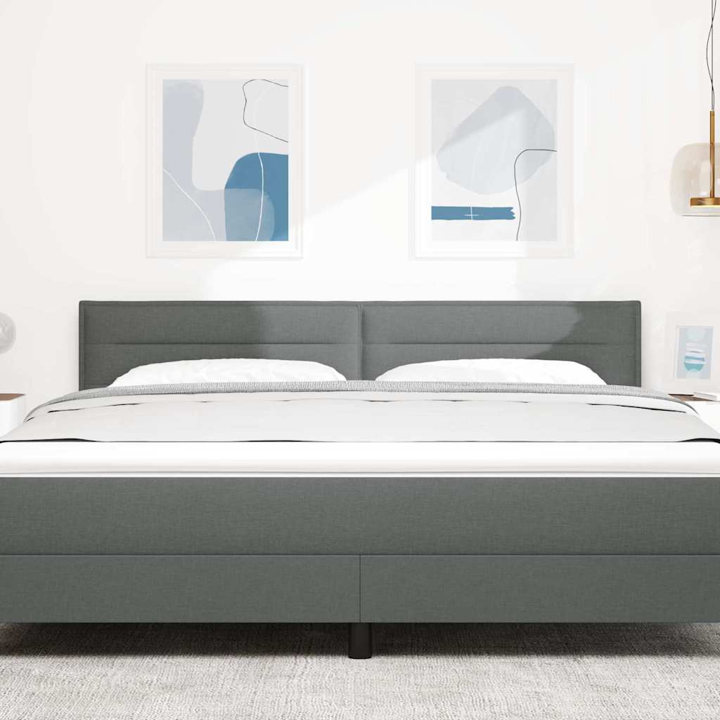 Kopfteil Dunkelgrau 180 cm Stoff