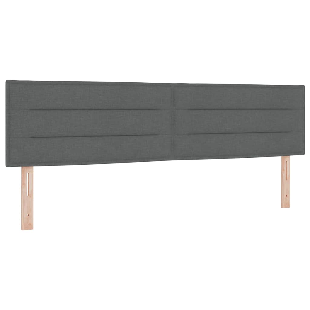Kopfteil Dunkelgrau 180 cm Stoff