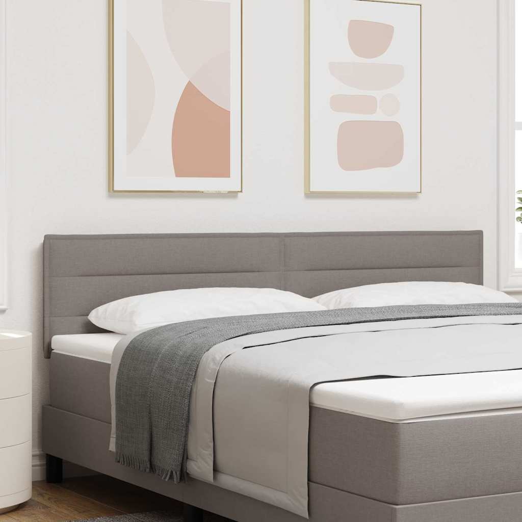 Kopfteil Taupe 180 cm Stoff