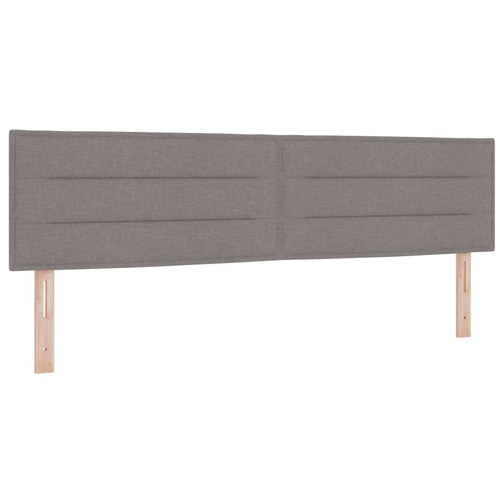Kopfteil Taupe 180 cm Stoff