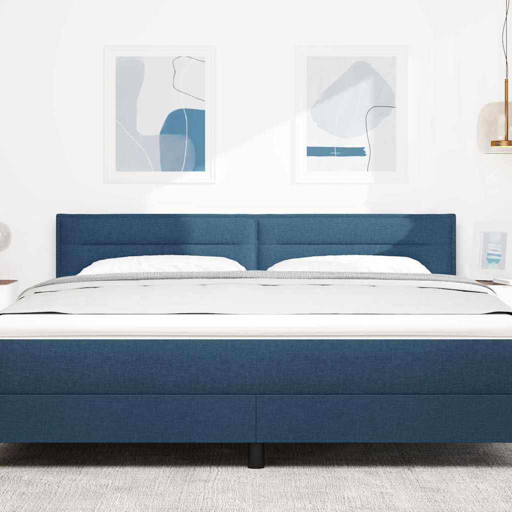 Kopfteil Blau 180 cm Stoff