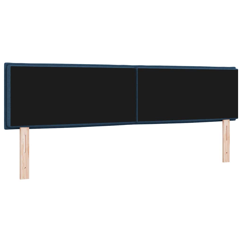 Kopfteil Blau 180 cm Stoff