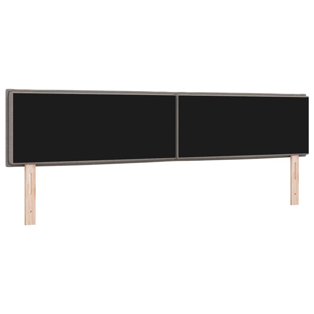 Kopfteil Taupe 200 cm Stoff