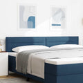 Kopfteil Blau 200 cm Stoff