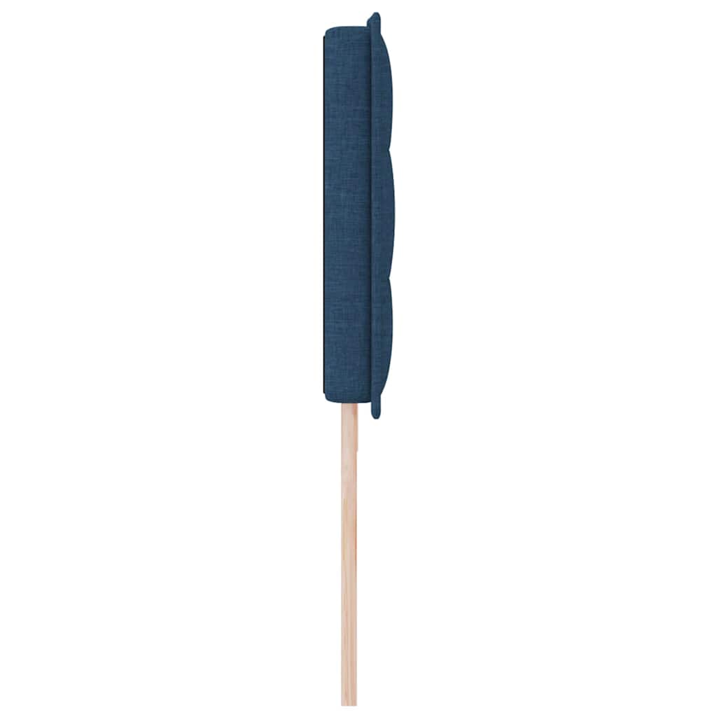 Kopfteil Blau 200 cm Stoff