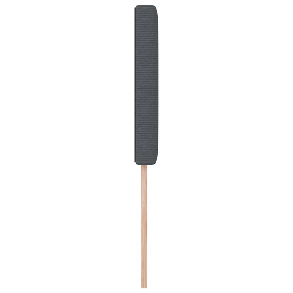 Kopfteil Dunkelgrau 80 cm Cordstoff