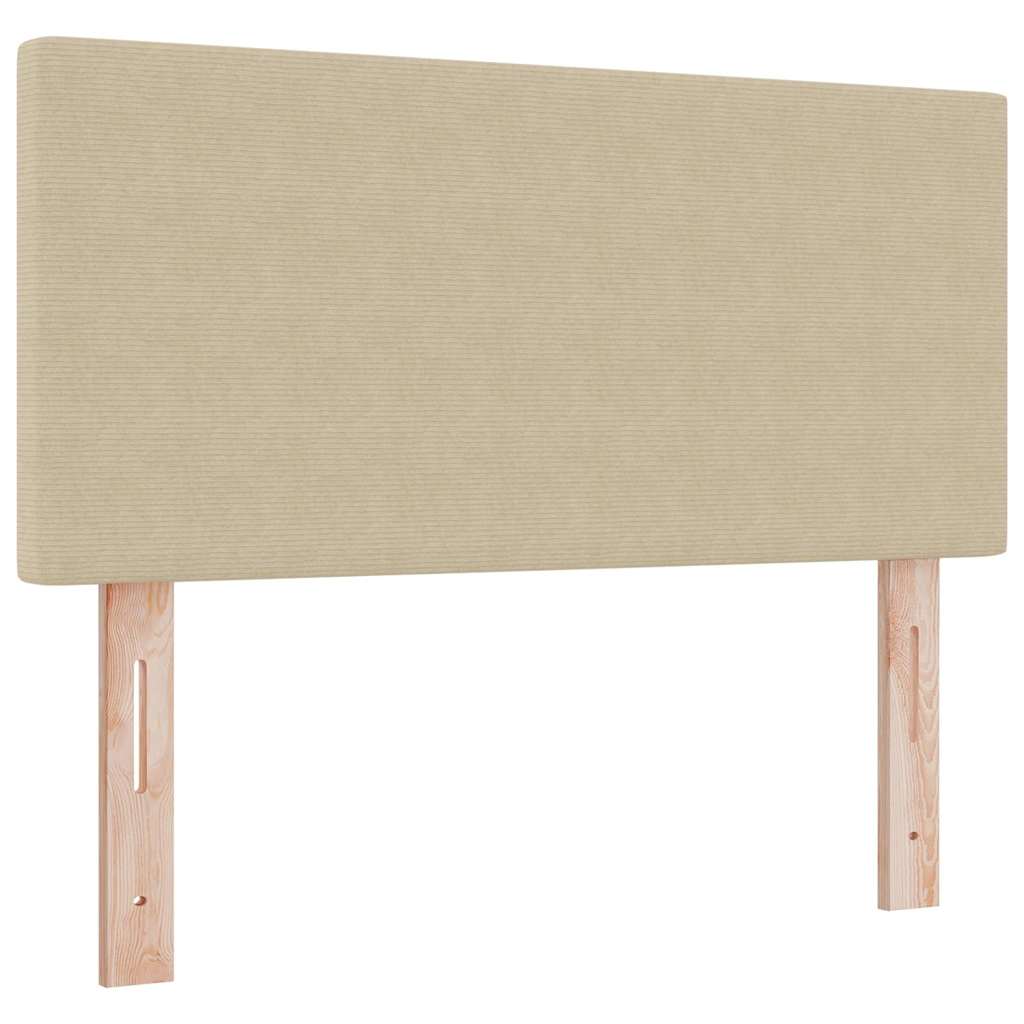 Kopfteil Hellgrün-Grau 80 cm Cordstoff