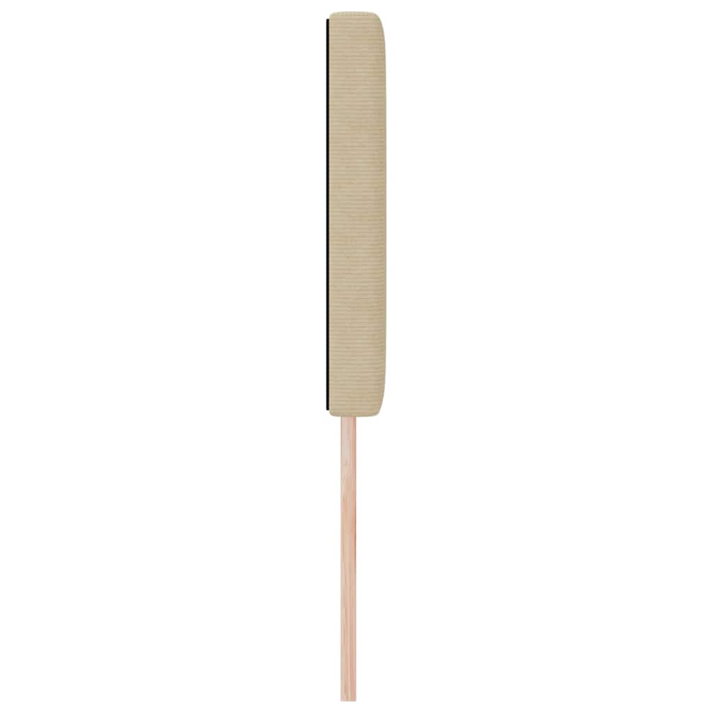 Kopfteil Hellgrün-Grau 144 cm Cordstoff