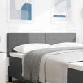 Kopfteil Hellgrau 160 cm Cordstoff