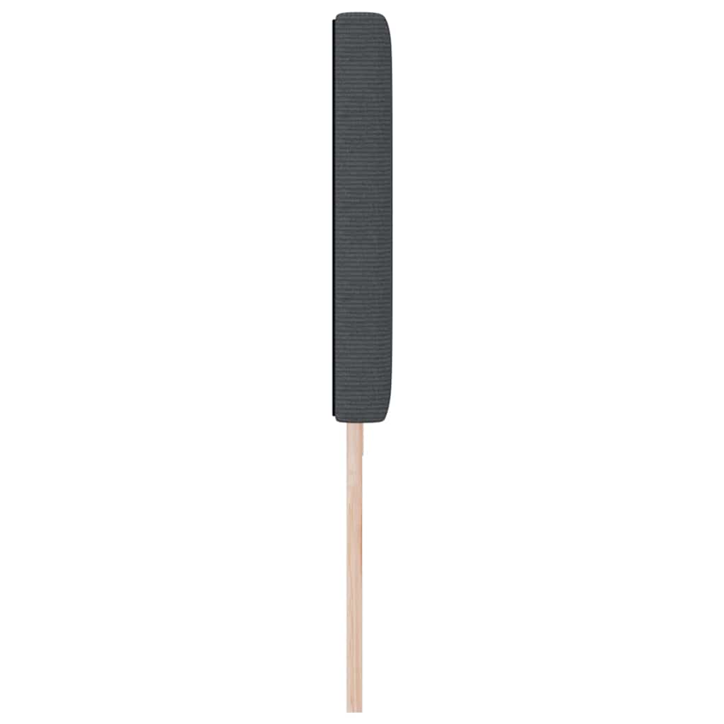 Kopfteil Dunkelgrau 200 cm Cordstoff