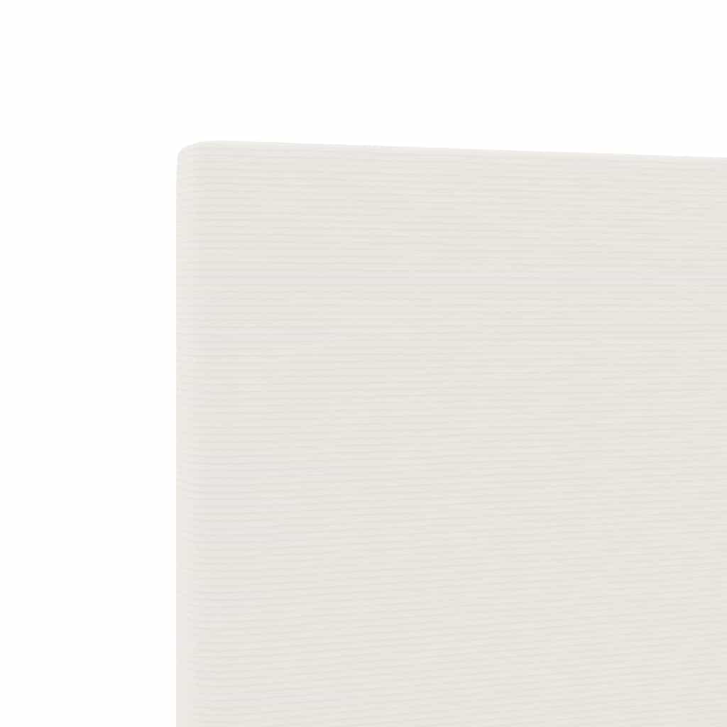 Kopfteil Creme 200 cm Cordstoff